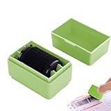 Sello confidencial de identidad – Rodillo de protección de seguridad opaco | Rodillo de tinta para privacidad de correo y protección de documentos, estilo sello de privacidad