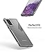 Ringke Fusion Compatible with Galaxy S20 Plus Case Only (2020), Matte Finish Back Soft Shockproof TPU Bumper Phone Cover - Matte Clear