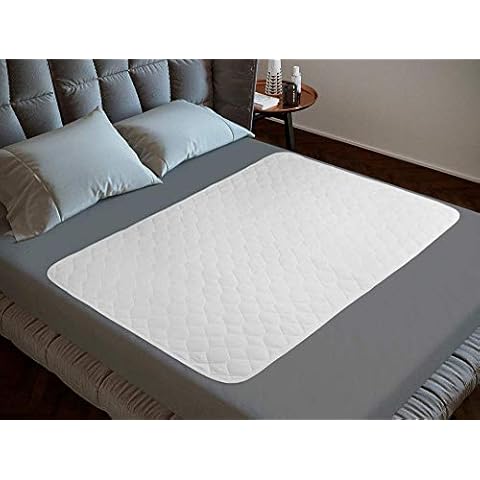 Washable Bed Protector/Pad Without Tucks -Double Bed Size| Quality Kylie Sheet is OekoTex Certified & Best Used for Incontinence & Bed wetting|Non-Slip Waterproof Mattress Cover Absorbs 2 litres Cover