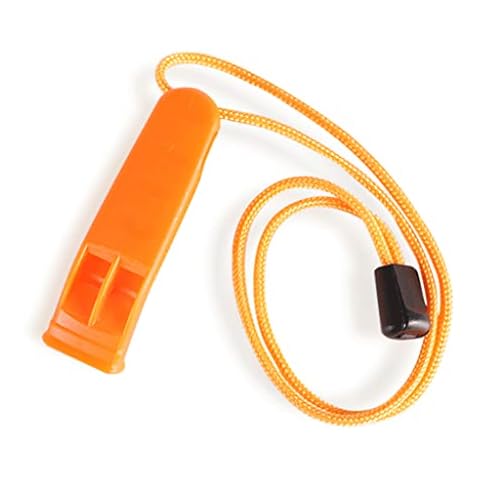 RHXWFDG life vests for kayaking Whistle Orange Outdoor Emergency Whistle With Lanyard Loud Whistles Perfect For Self-defense Lifeguard And Emergencies life jacket adult Cover