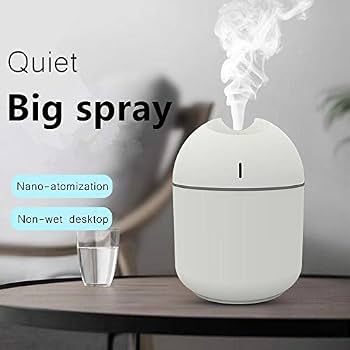 Mini Humidificateur D'air USB à Ultrasons - Brumisateur Avec Diffuseur D'arômes - Neuf
