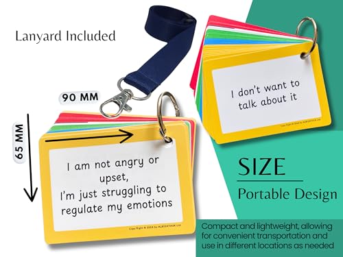 Communication Cards for ADHD and Autism, Special Needs Communication Aid for Non Verbal Adults and Children, Speech Delay Flash Cards - Image 5