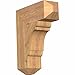 Ekena Millwork BKT06X18X22OLY04SWR Olympic Craftsman Smooth Bracket, 5.5" Width x 18" Depth x 22" Height, Western Red Cedar