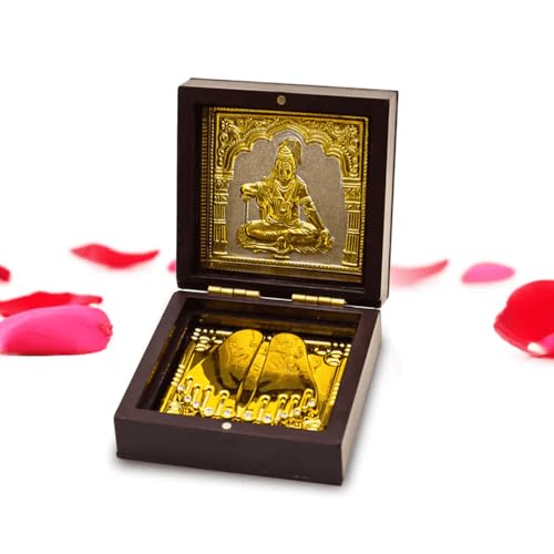 Image of VAMA Siddh Hanuman-Shiva Energy Combo | Hanuman Ji Gada for Pooja & Shiva Divine Box - Authentic Temple Energized Set for Protection, Strength, Balance & Inner Peace