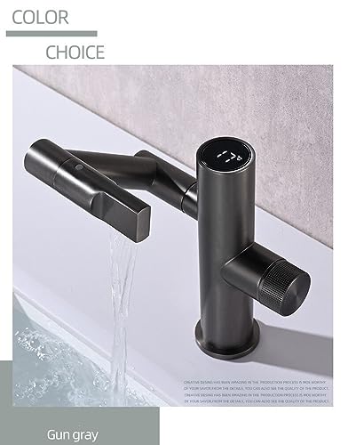 Solución para regular la temperatura con este grifo de lavabo digital frío y caliente 6