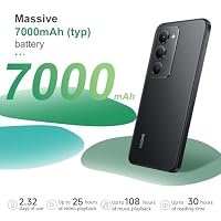 XIAOMI Redmi 15 5G 8+256 GB Smartphone, Bildschirm von 6,9 Zoll 144 Hz, Dual-Kamera 50MP, Snapdragon 685, 7000 mAh, Ausgestattet mit Handyhülle (kein Ladegerät enthalten) (Schwarz) – Ansicht 3