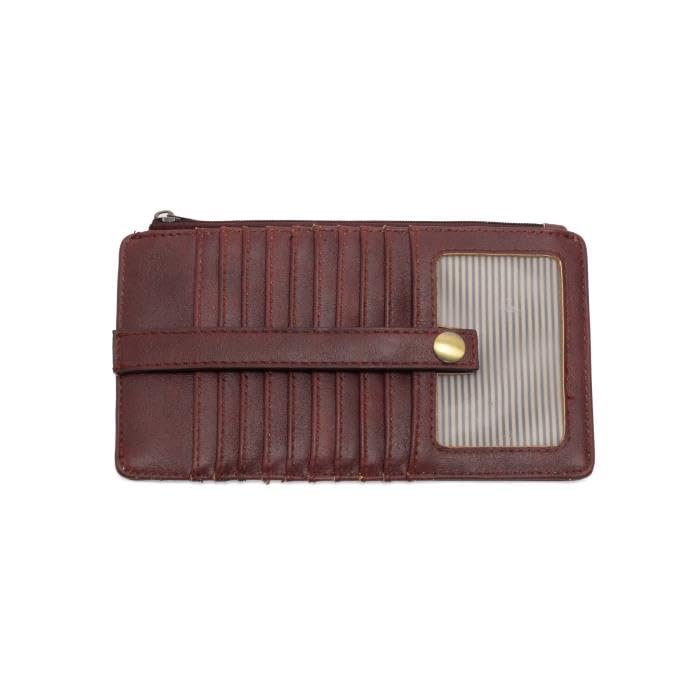 Joy Susan Women's Fashion Purse New Kara Mini Wallet Hand Bag - Currant