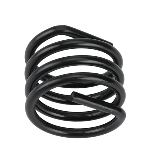 Muelles Pequeños Resorte de soporte torsión negro, amortiguador S5 alta resistencia, diámetro alambre 4mm/5mm, for Akateboard Surf terrestre al aire libre(Black 5mm)