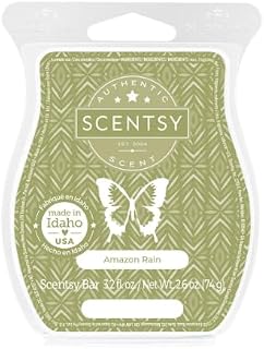 Amazon Rain, Wickless Candle Tart Warmer Wax 3.2 Oz Bar