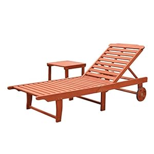 Malibu V1802SET1 Zestaw Leżak i Stolik