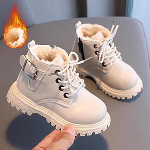 Gilrs Combat Boots Girls Booties Fashion Short Low Heels Kids Boots Short Booties (Toddler/Little Kids/Big Kids)3