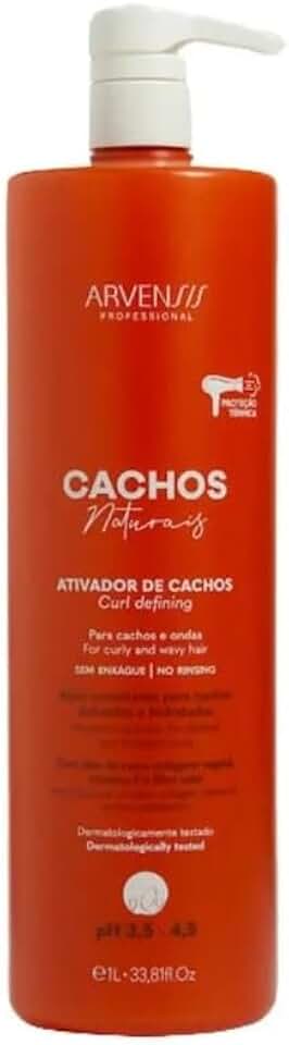 Arvensis – Ativador de Cachos Ondulados e Cacheados 1L | Definição, Hidratação e Proteção Solar e Térmica com Efeito Memória e Controle de Frizz
