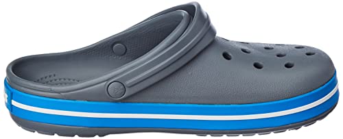 Image of crocs Unisex Adult Charcoal /Ocean Crocband Clog 11016-07W-M9W11