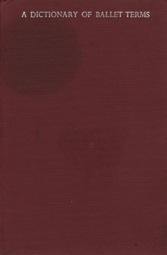 A Dictionary of Ballet Terms [German] B000J531Y8 Book Cover
