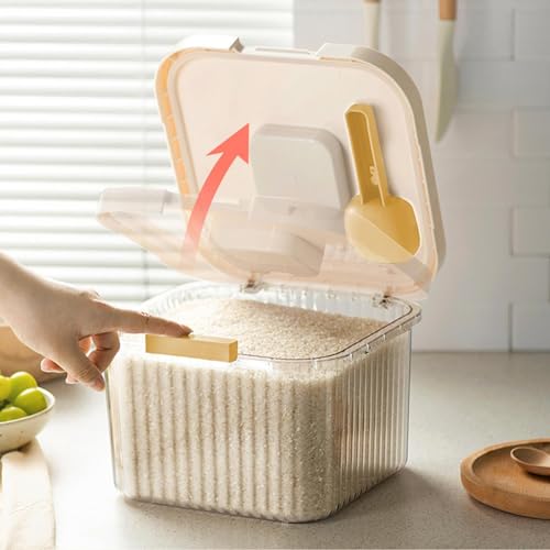 Supatmul 5kg Hundefutter Aufbewahrung, Luftdicht Futtertonne Hund, Dog Food Container Futtertonne mit Deckel, Messbecher und Schaufel, Hundefutterbox Futterbehälter für Haustiere