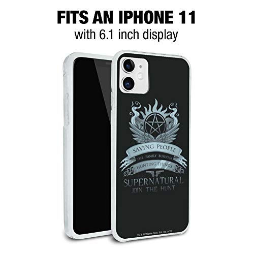 Supernatural Saving People Hunting Things Protective Slim Fit Hybrid Rubber Bumper Case Fits Apple Iphone 8, 8 Plus, X, 11, 11 Pro,11 Pro Max #TOP5