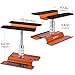 Hobbypark Aluminum RC Car Stand Work Station with Weight Repair Tools for 1/12 1/10 1/8 Crawler Truck Buggy Traxxas Redcat Axial RC4WD Tamiya HPI (Orange)