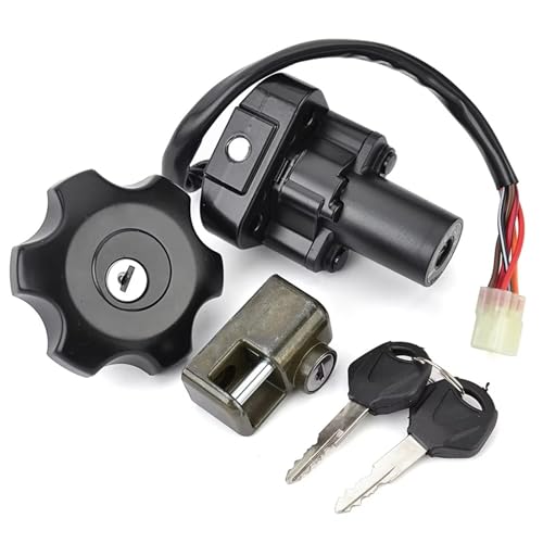 Kit cerradura encendido Suzuki DR650 alta resistencia con tapón combustible y llaves