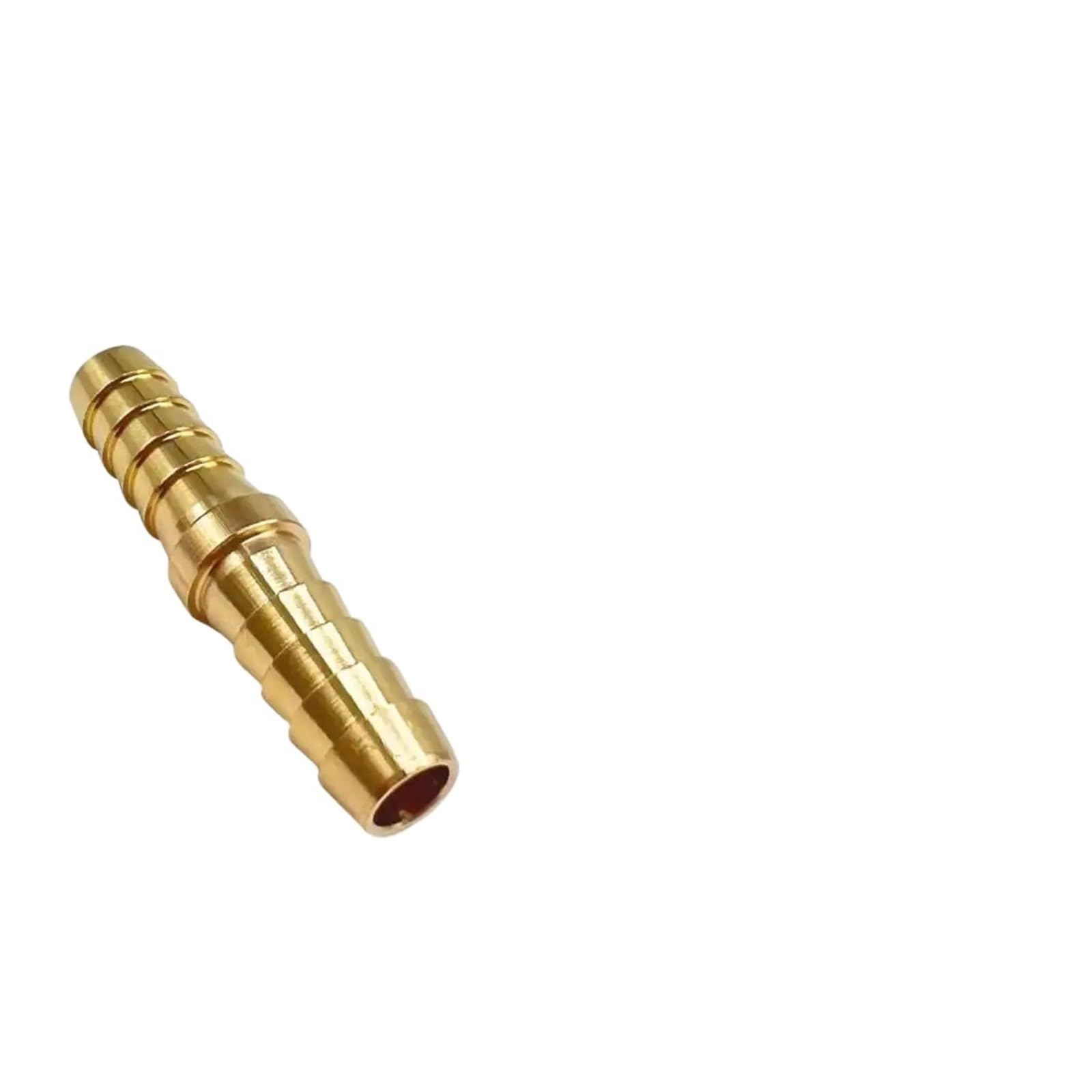 Empalmador de púas de latón, reparación, conexión de Manguera de Aire y Combustible de 5/16" de diámetro Interior(Pack of 50)