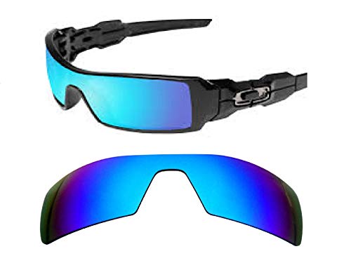 Galaxy Replacement lenses For Oakley Oil Rig Polarized Multiple-Color Available (Standard Blue Polarized)