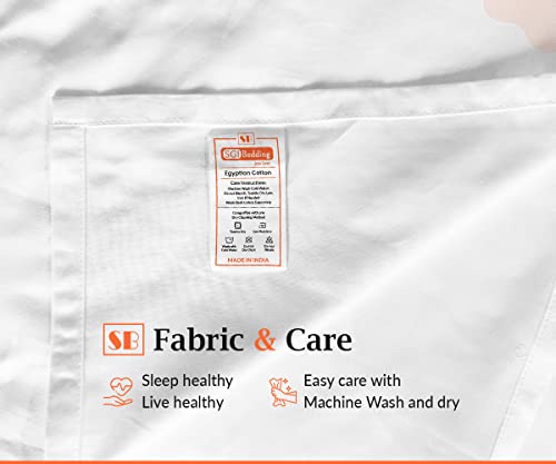 Sgi 400 Tc 100% Egyptian Cotton Bed Sheets, Luxurious Soft For Premium Hotel Quality 4Pc Sheet Set - 1 Fitted Sheet, 1 Flat Sheet & 2 Pillowcase 15" Inch Deep Pocket (Full Xl, Dark Gray Solid) #TOP5