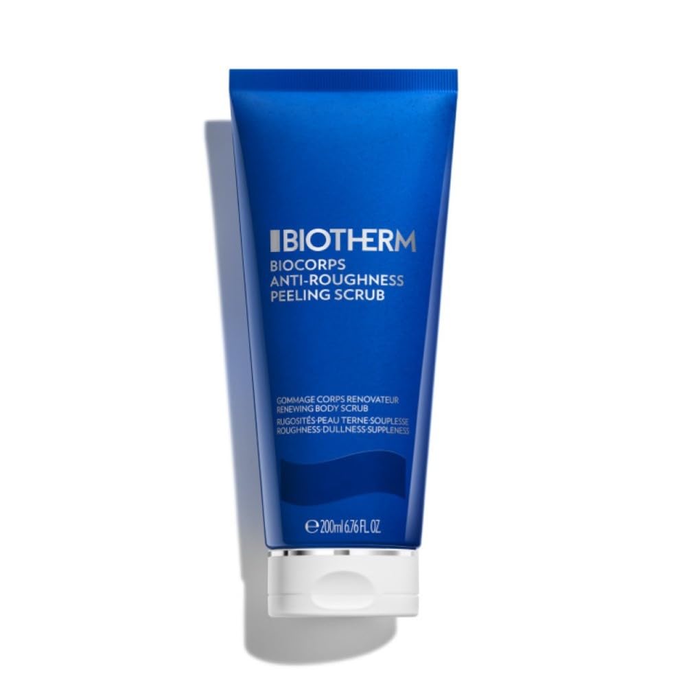 BIOTHERM Biocorps Scrub, Scrub Corpo Effetto Peeling, Per Tutti i Tipi di Pelle, Azione Esfoliante e Delicata, Arricchito con Life Plankton, Acido Salicilico e Peptidi, 200 ml