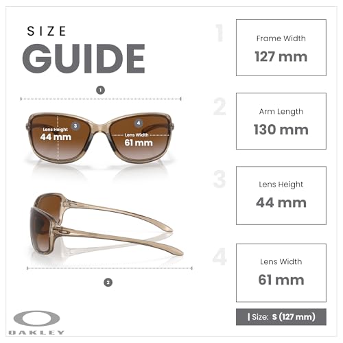 Oakley Cohort OO9301 Rectangle Sunglasses for Women+ Bundle Accessory Leash Kit, Microfiber Pouch4