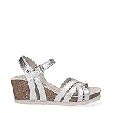  Panama Jack Damensandalen Vera Shine B2 Napa Plata/Silver 39 EU