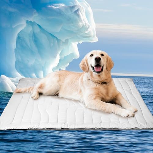 Homcolorful Cooling Mat for Large Dogs Q-MAX>0.4, 48