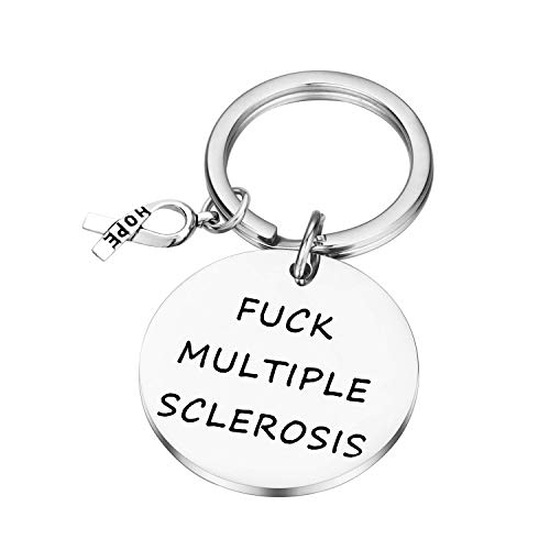 Lywjyb Birdgot Multiple Sclerosis Awareness Gift MS Survivor Gift MS Awareness Gift Cancer Awareness Inspirational Gift Cancer Fighter Gift MS Warrior Jewelry