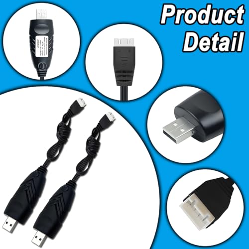 Cargadores RC 3S 2A para baterías Lipo 11.1V con conector XH-4P seguro 3