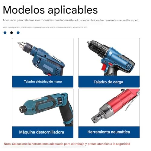 Adaptador hexagonal para taladros eléctricos en paneles de yeso 5