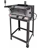 Forno de Pizza a Gás Mr Fogões 45x45cm com Infravermelho e Cavalete