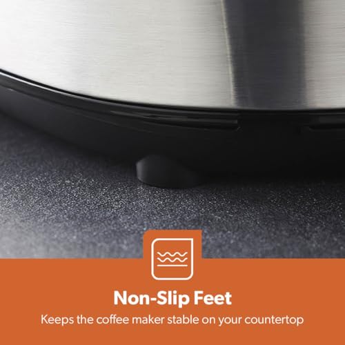 GEEPAS 1.5L Filter Coffee Machine | 900W Programmable Drip Coffee Maker for Instant Coffee Espresso Macchiato | 40min Keep Warm & Anti-Drip Function, Timer | Reusable Filter Fast Brewing Tea & Coffee - Image 6