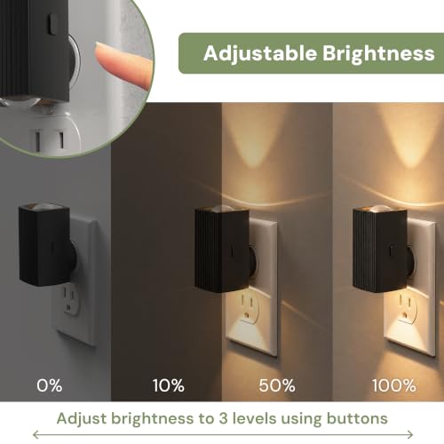 Image of L LOHAS LED Night Light, Night Lights Plug into Wall, Dusk to Dawn Sensor