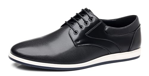 Image of Men's Fashion Casual Oxford Shoes Lace-up Formal Sneakers