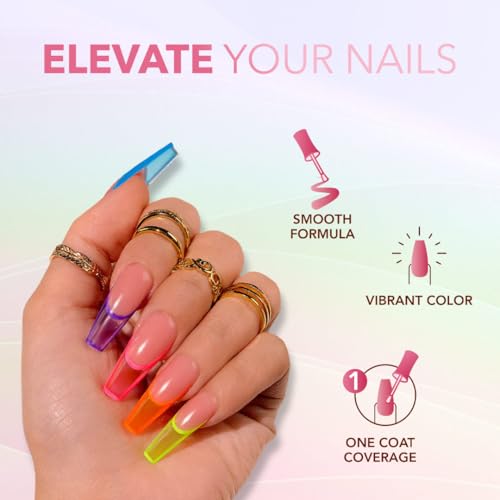 Esmalte gel Kiara Sky Hot Pink 7.5 ml miniatura 3