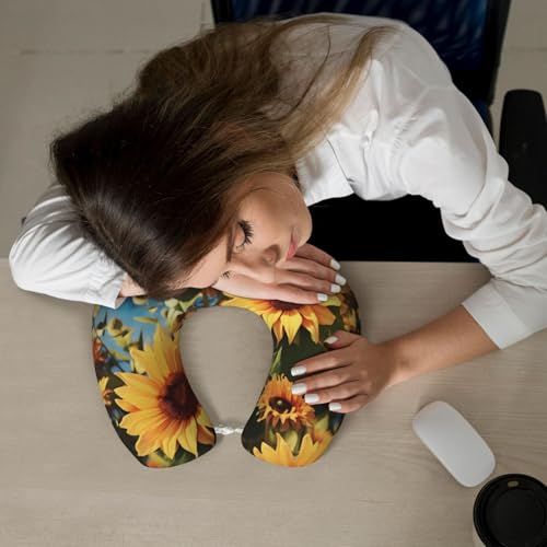 Almohada de espuma viscoelástica para cuello tamaño único miniatura 6