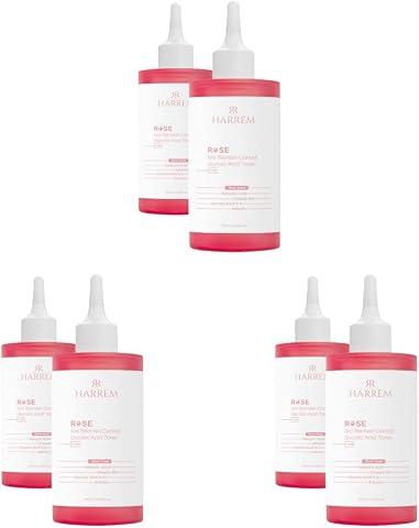 Rose Series Gül Mayası Bariyer Güçlendirici Aha Bha Glycolic Acid Tonik 200 ML (3 paketi)