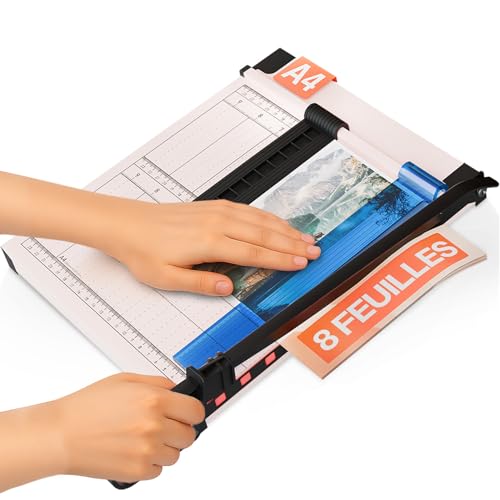 Massicot A4 avec guide magnetique pour coupe papier nette