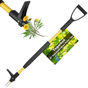 pull weeds standing up