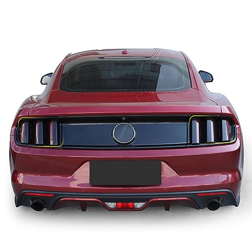 Image of JeCar Smoked Tail Light Cover Trim Guards for 2015 2016 2017 Ford Mustang Exterior Decoration Accessoreis