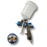 Wiltec LVLP Lackierpistole Spritzpistole Sprühpistole mit 1,4 mm Düse Malerpistole