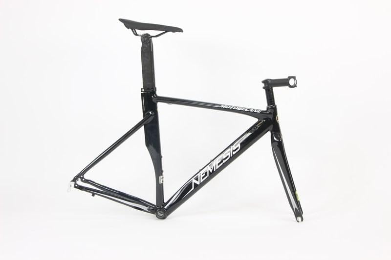Motobecane Nemesis Triathlon Aero Frame Fork Set - Aluminum Carbon - Includes Bottom Bracket Seat Post and Stem