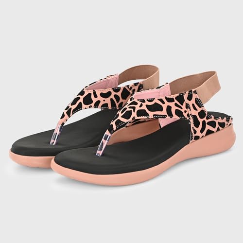 Image of Centrino Women's Thong Sandals & Comfortable Ortho Care Sandal for Ladies | Fashion Wear Sandal & Chappal | Soft Cushioned for More Comfort (2853)