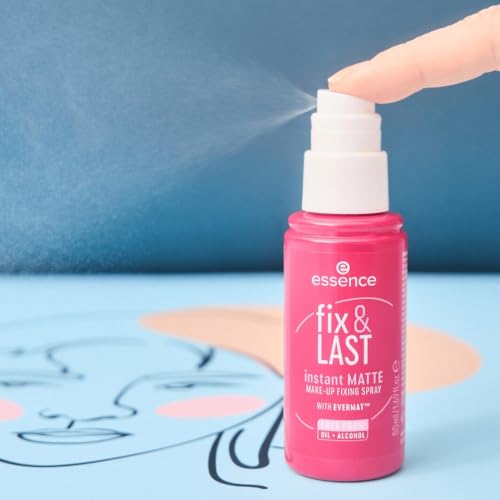 Essence Spray Fixateur De Maquillage Fix & Last Instant Matte - vue 4