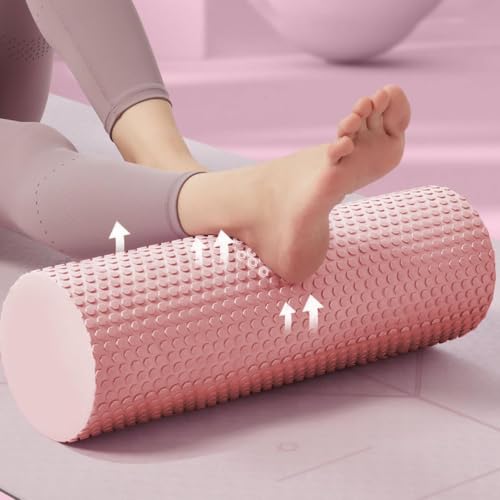 Rodillo de espuma sólida de alta densidad para masaje muscular profundo - Columna premium para yoga y fisioterapia - Herramienta portátil para tonificación corporal, fitness y recuperación miniatura 6