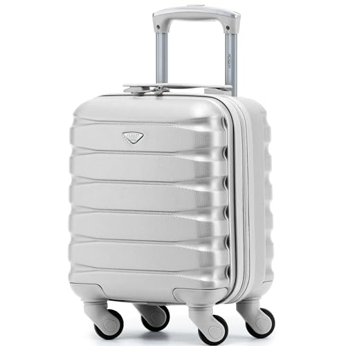 Flight Knight 40x30x20 Cabin Bag for Wizz Air, Carry On Suitcase for Over 100 Airlines, Maximum Size for Vueling, Lightweight Small Durable Cabin Bag, ABS Hard Shell, 10 KG Hand Luggage
