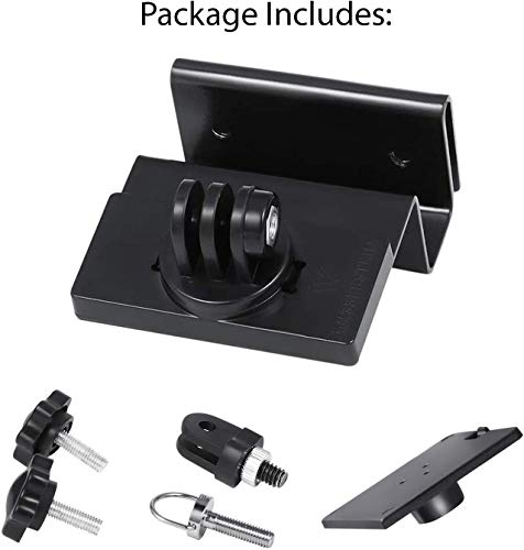 Wasserstein Gutter Mount Compatible With Ring, Arlo, Blink, Reolink Cams & Compatible Solar Panels (3 Pack, Black) (Not Compatible With Ring Super Solar Panel) #TOP4