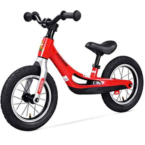 Sznwj Ygqtbc Boys Girls Kids And Toddlers 2-6 Years Old Childrens Toy, No Pedal，Adjustable Seat Children Bicycle，Balance Bike (Color : Red) #TOP7